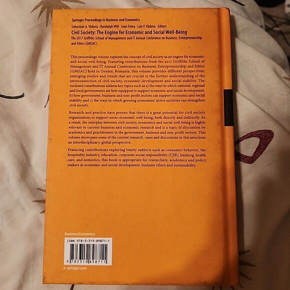 Civil Society: The Engine for Economic and Social Well-Being: The 2017 Griffiths - Picture 2 of 2